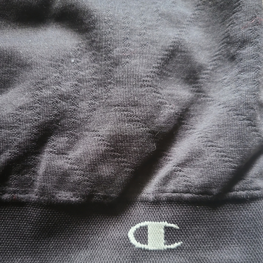 Champion Women's Black Sports Bra - Picture 3 of 5